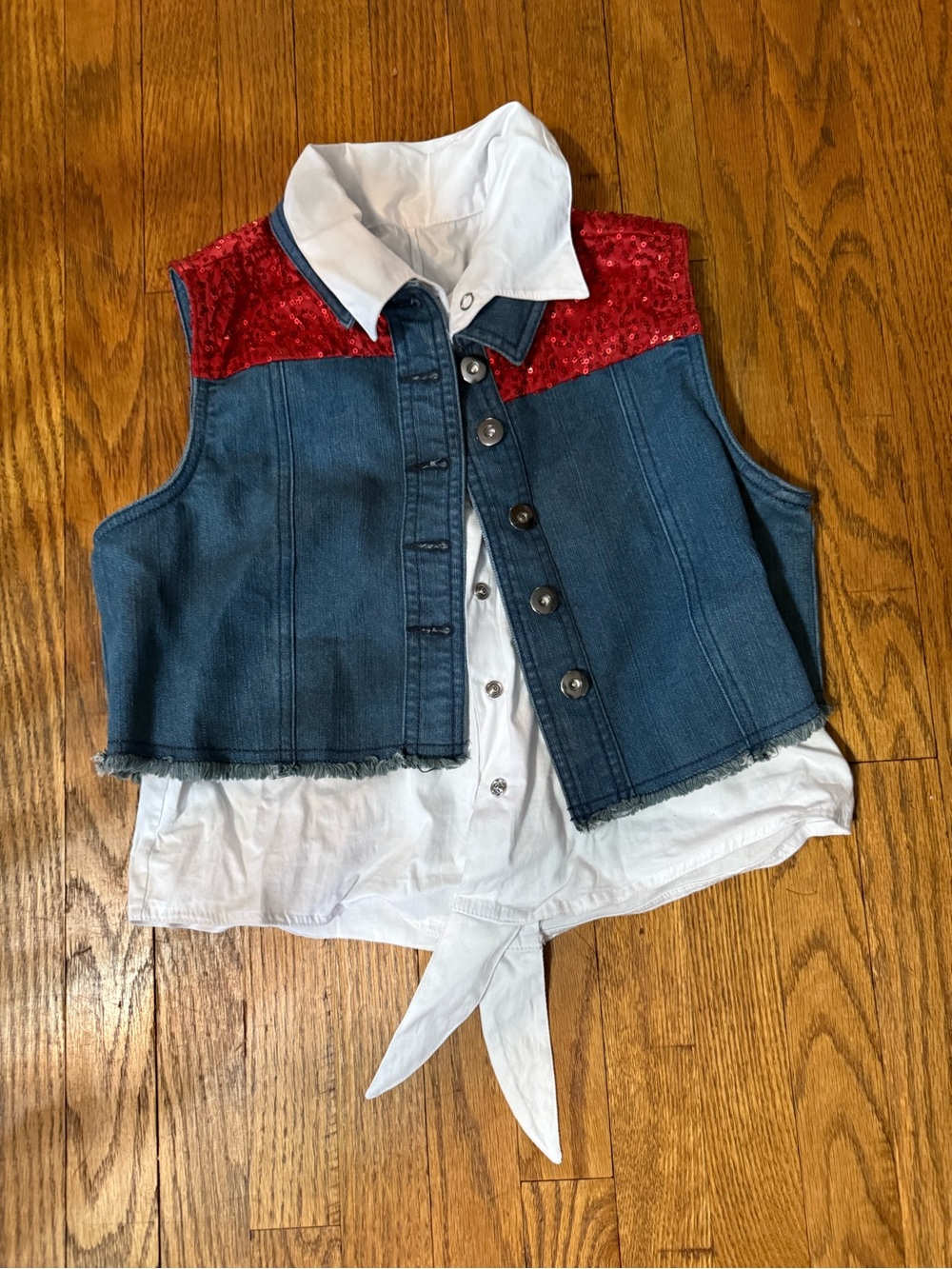 Weissmans Cowgirl rockin costume size large child - Picture 2 of 4